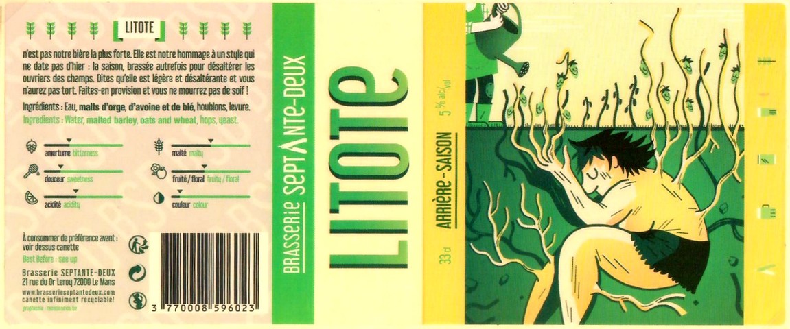 Etiquette BRASSERIE SEPTANTE DEUX 03