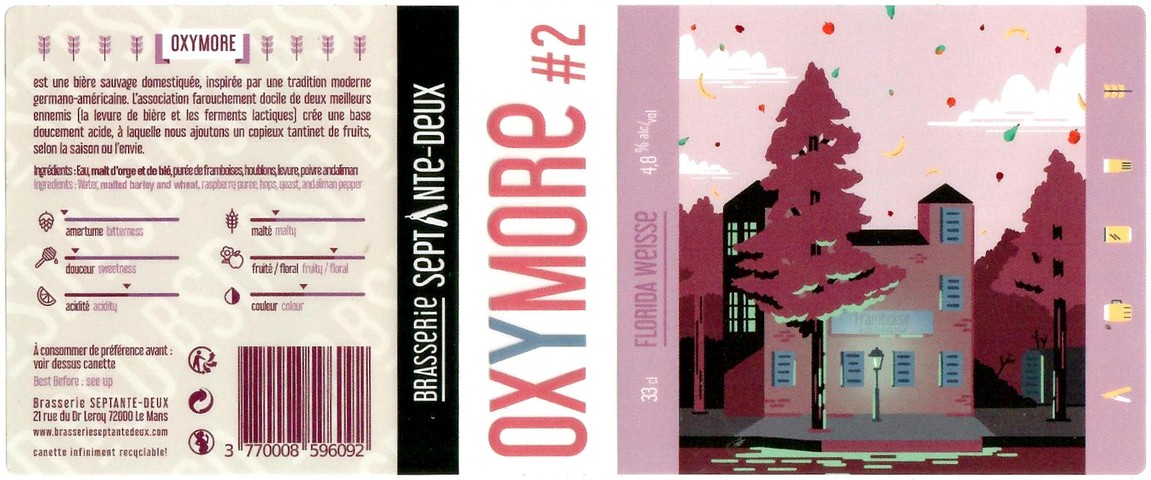 Etiquette BRASSERIE SEPTANTE DEUX 07