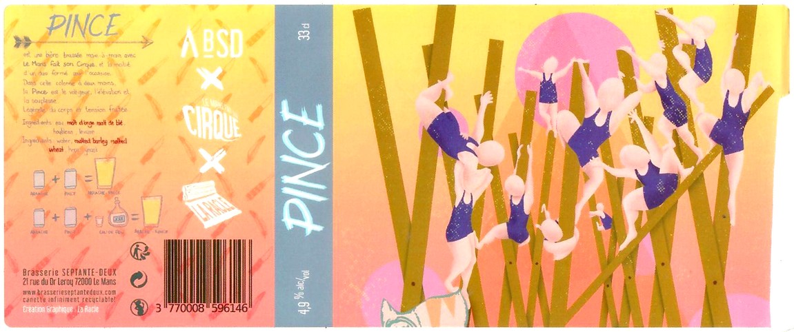 Etiquette BRASSERIE SEPTANTE DEUX 10