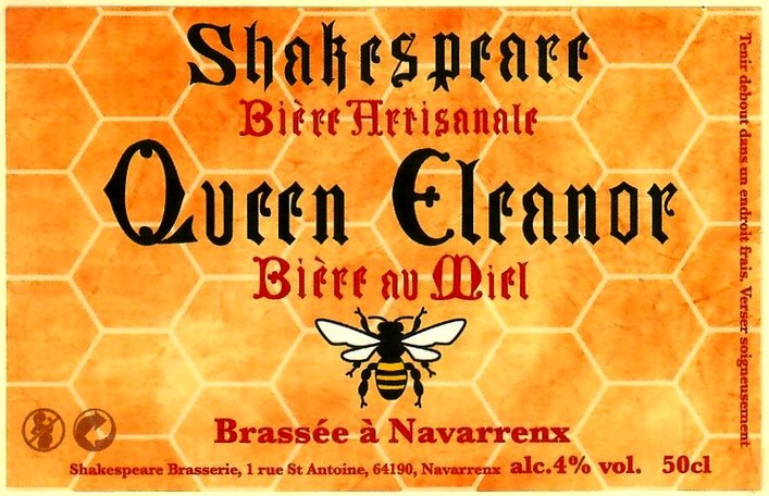 etiquette BRASSERIE SHAKESPEARE 24