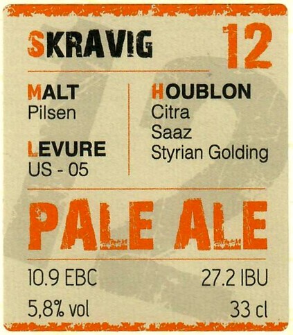 etiquette BRASSERIE SKRAVIG 01