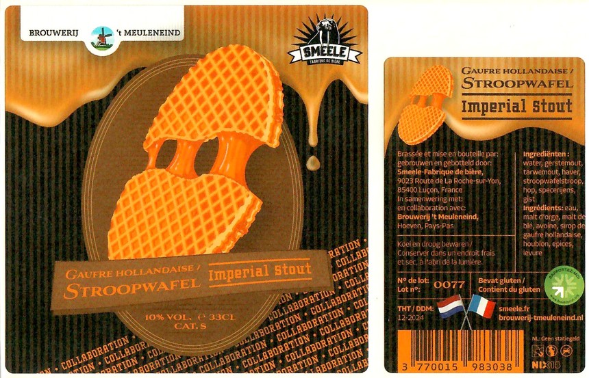 Etiquette BRASSERIE SMEELE 21