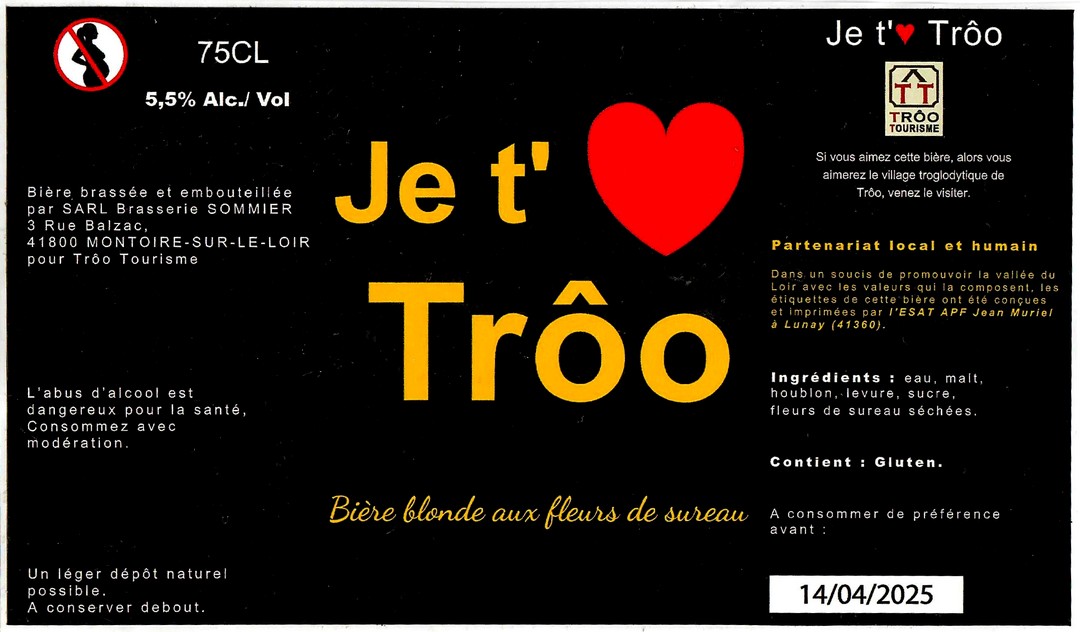 Etiquette BRASSERIE SOMMIER 24