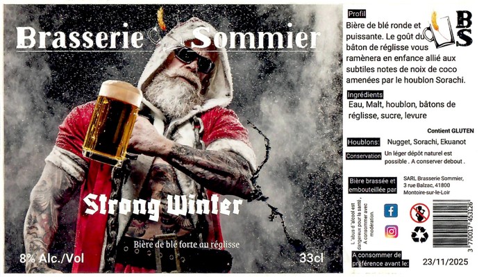 Etiquette BRASSERIE SOMMIER 42