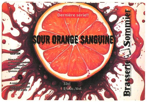 Etiquette BRASSERIE SOMMIER 44