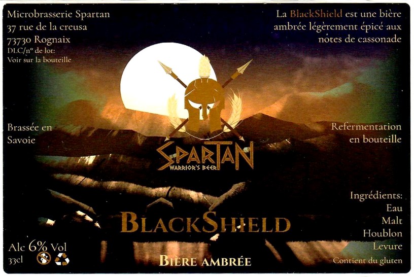 Etiquette BRASSERIE SPARTAN 03