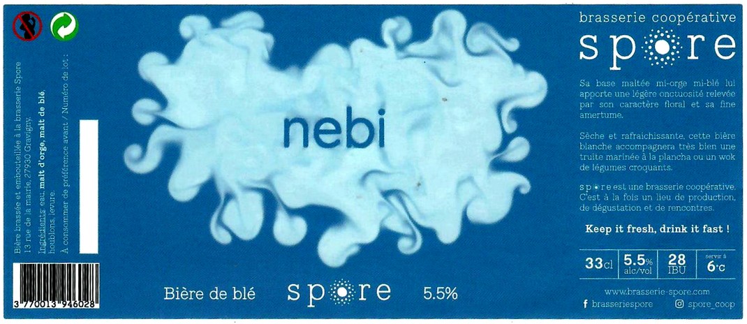 etiquette BRASSERIE SPORE 03
