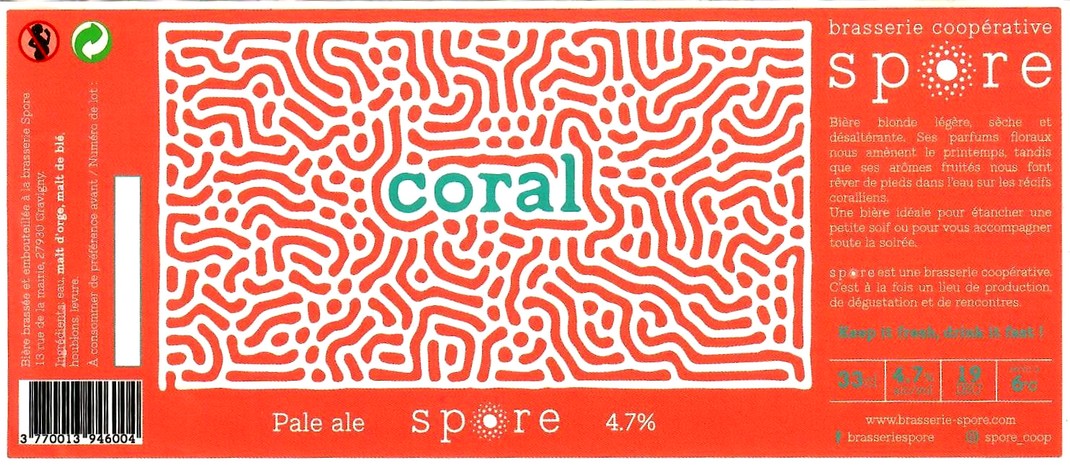 etiquette BRASSERIE SPORE 06