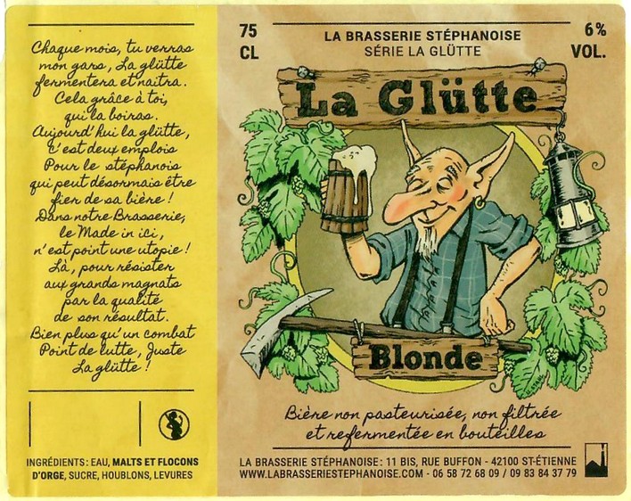 Etiquette BRASSERIE STEPHANOISE 29