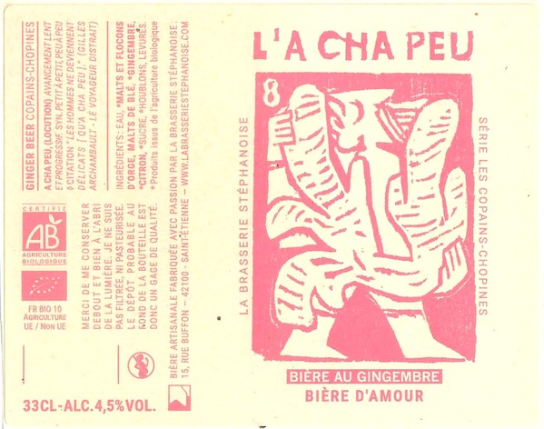 Etiquette BRASSERIE STEPHANOISE 33