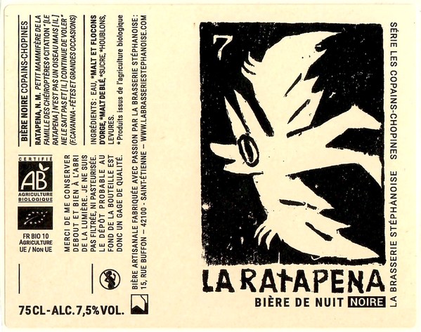 Etiquette BRASSERIE STEPHANOISE 34