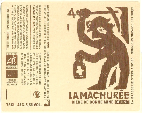 Etiquette BRASSERIE STEPHANOISE 35