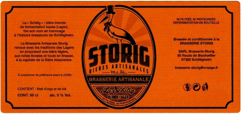 Etiquette BRASSERIE STORIG 09