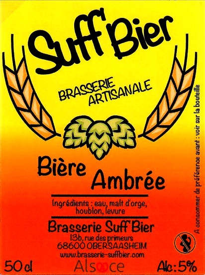 etiquette BRASSERIE SUFF BIER 01