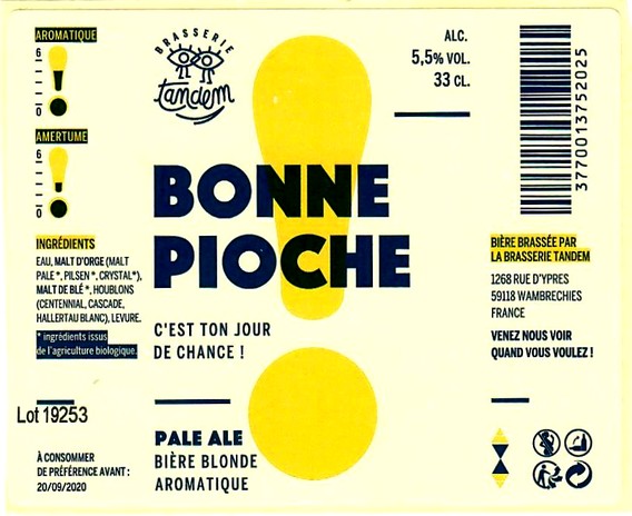 etiquette BRASSERIE TANDEM 02