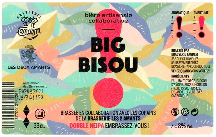 Etiquette BRASSERIE TANDEM 41