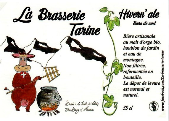 Etiquette BRASSERIE TARINE 01