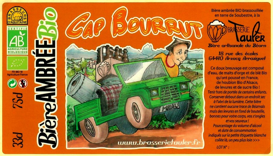 etiquette BRASSERIE TAULER 12