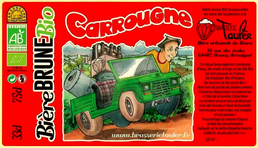 etiquette BRASSERIE TAULER 15