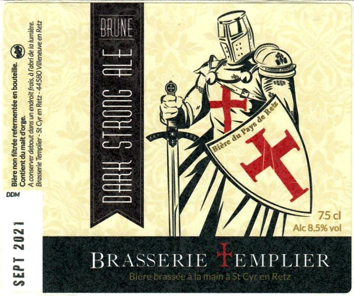 Etiquette BRASSERIE TEMPLIER 02