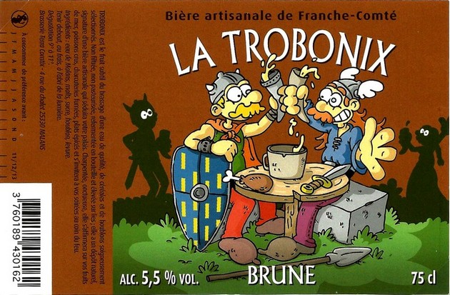 etiquette BRASSERIE TERRA COMTIX 01