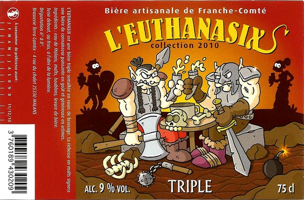 etiquette BRASSERIE TERRA COMTIX 02