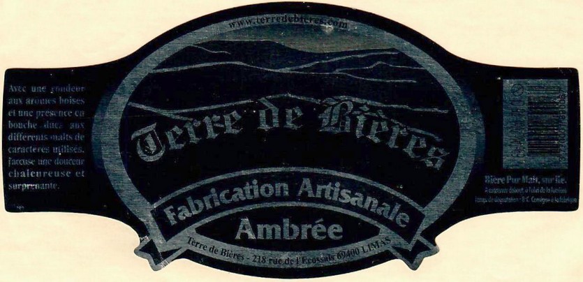 Etiquette BRASSERIE TERRE DE BI�RES 21