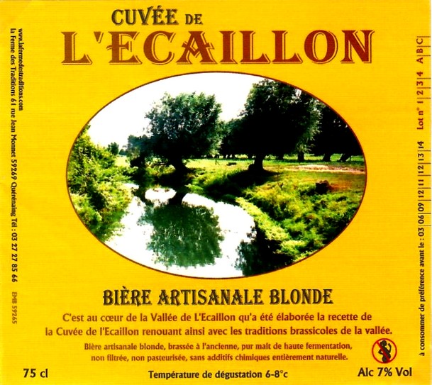 etiquette BRASSERIE TERRE ET TRADITION 01