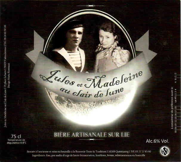 etiquette BRASSERIE TERRE ET TRADITION 20