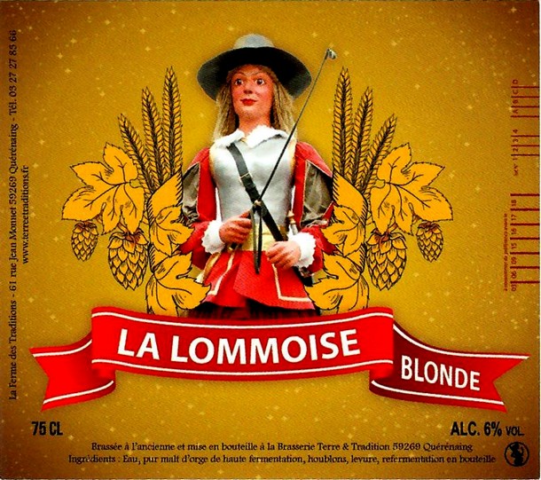 etiquette BRASSERIE TERRE ET TRADITION 24