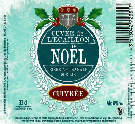 etiquette BRASSERIE TERRE ET TRADITION 27