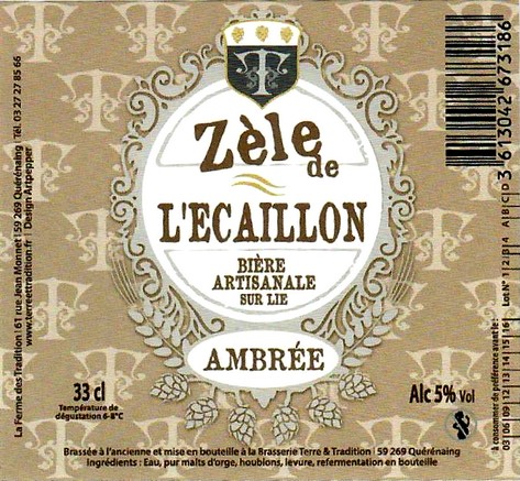 etiquette BRASSERIE TERRE ET TRADITION 29