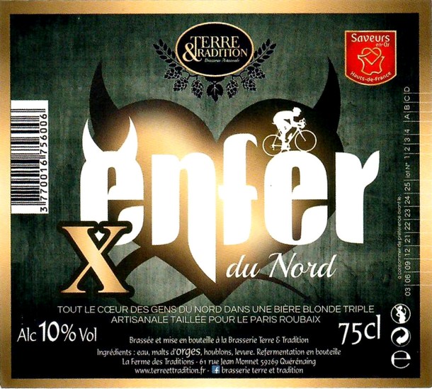 Etiquette BRASSERIE TERRE ET TRADITION 47