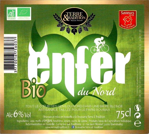 Etiquette BRASSERIE TERRE ET TRADITION 51