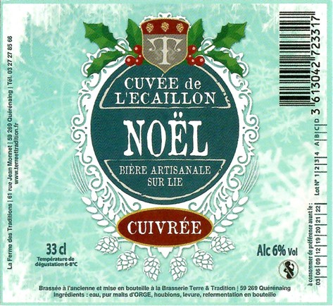 Etiquette BRASSERIE TERRE ET TRADITION 57