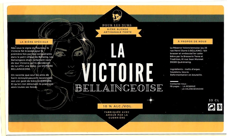 Etiquette BRASSERIE TERRE ET TRADITION 59