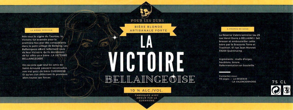 Etiquette BRASSERIE TERRE ET TRADITION 61