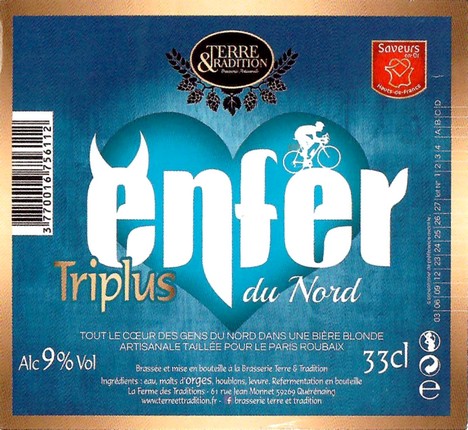 Etiquette BRASSERIE TERRE ET TRADITION 62