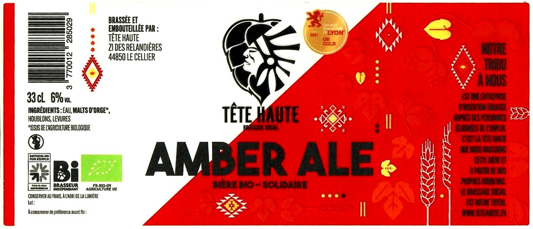 etiquette BRASSERIE TETE HAUTE 08