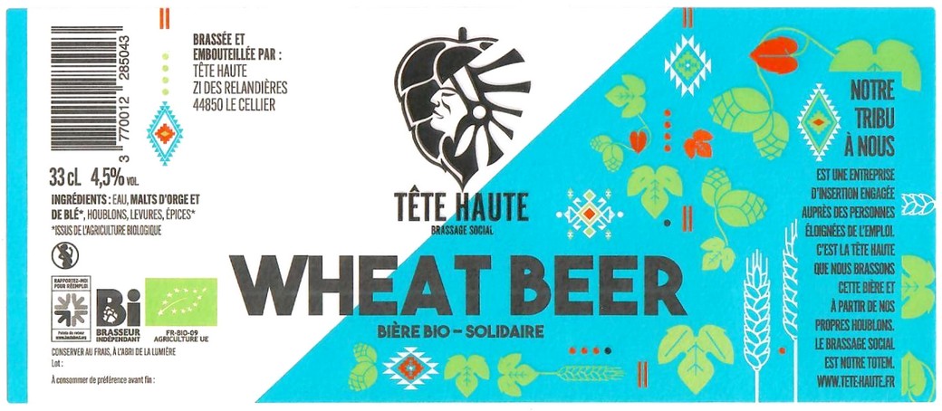 Etiquette BRASSERIE TETE HAUTE 11