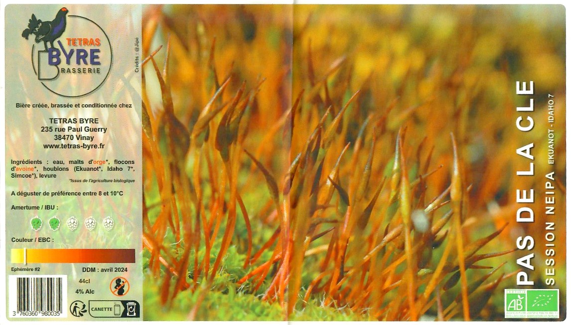 Etiquette BRASSERIE TETRAS BYRE 17