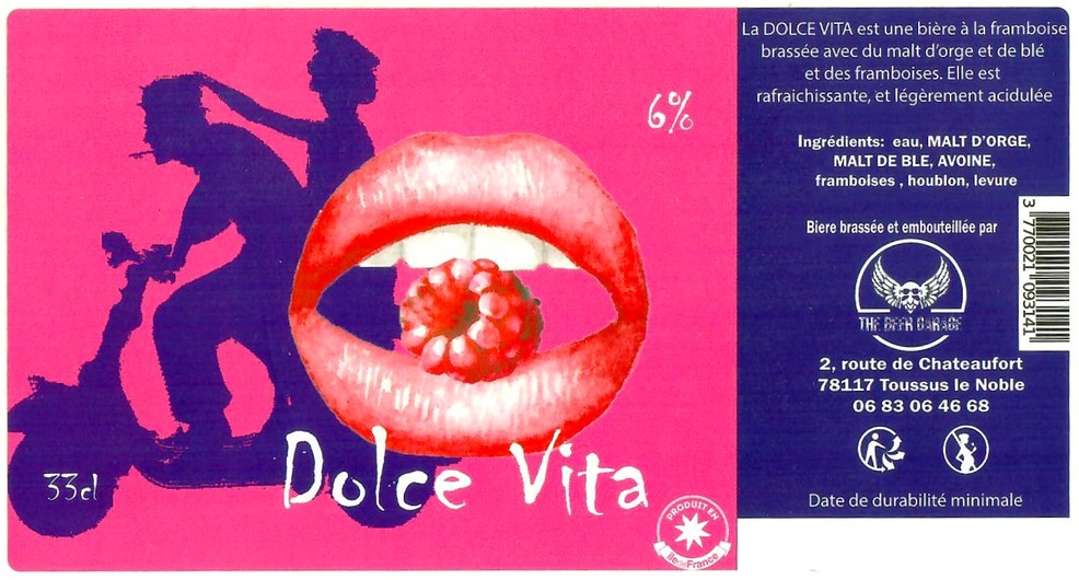 Etiquette BRASSERIE THE BEER GARAGE 05