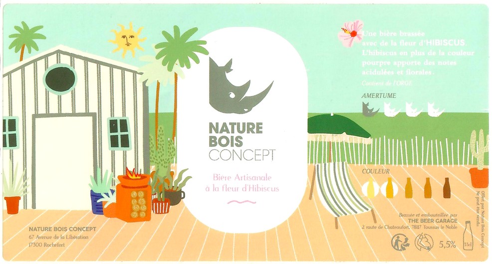 Etiquette BRASSERIE THE BEER GARAGE 12