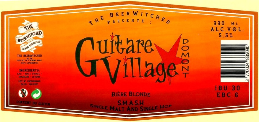 Etiquette BRASSERIE THE BEERWITCHED 08
