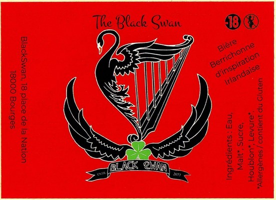 Etiquette BRASSERIE THE BLACK SWAN 02