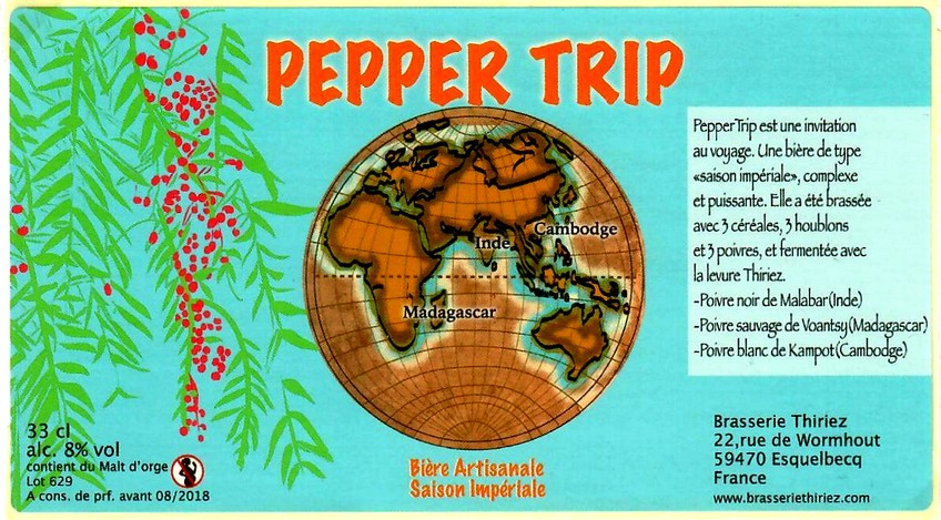 etiquette BRASSERIE THIRIEZ 103