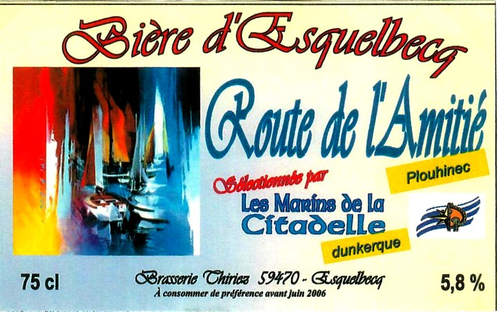 etiquette BRASSERIE THIRIEZ 108