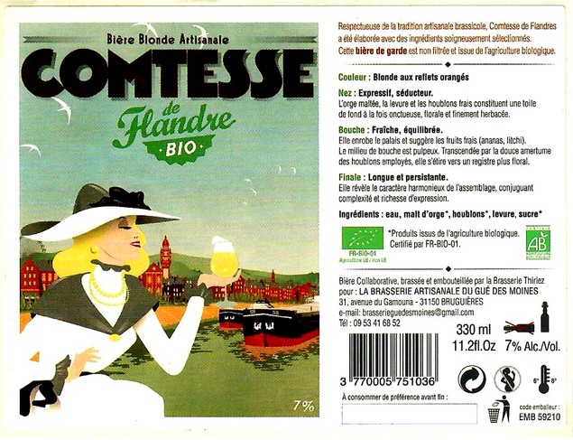 etiquette BRASSERIE THIRIEZ 112