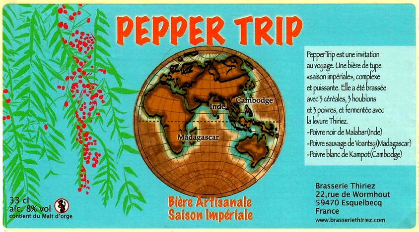 etiquette BRASSERIE THIRIEZ 118