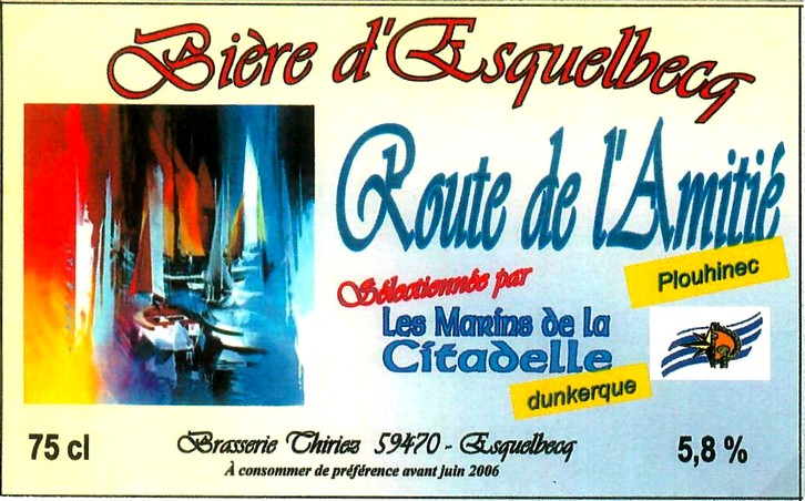 etiquette BRASSERIE THIRIEZ 119